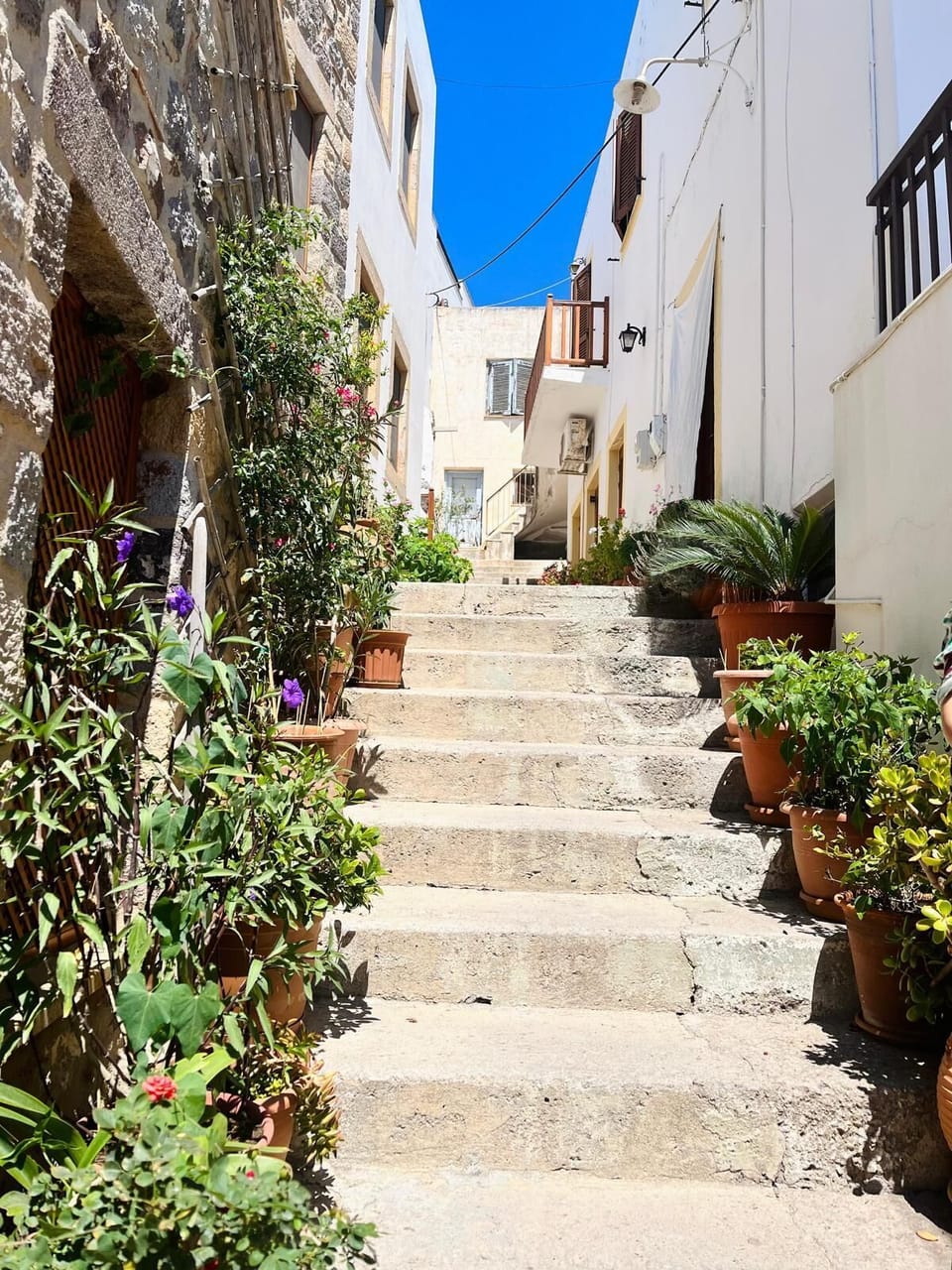Steps leading to property