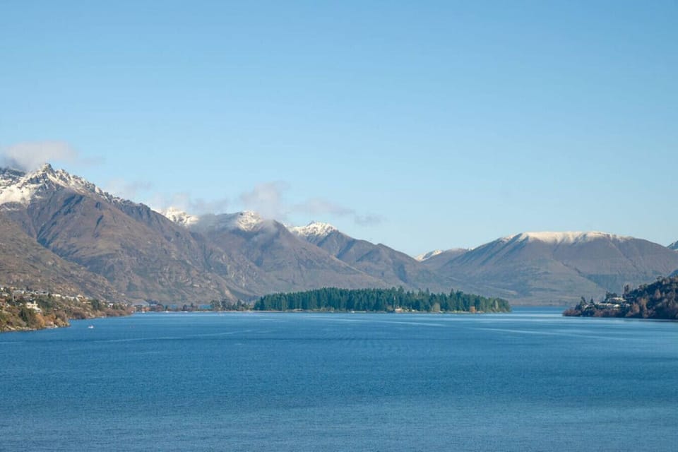 Majestic lake and mountain views