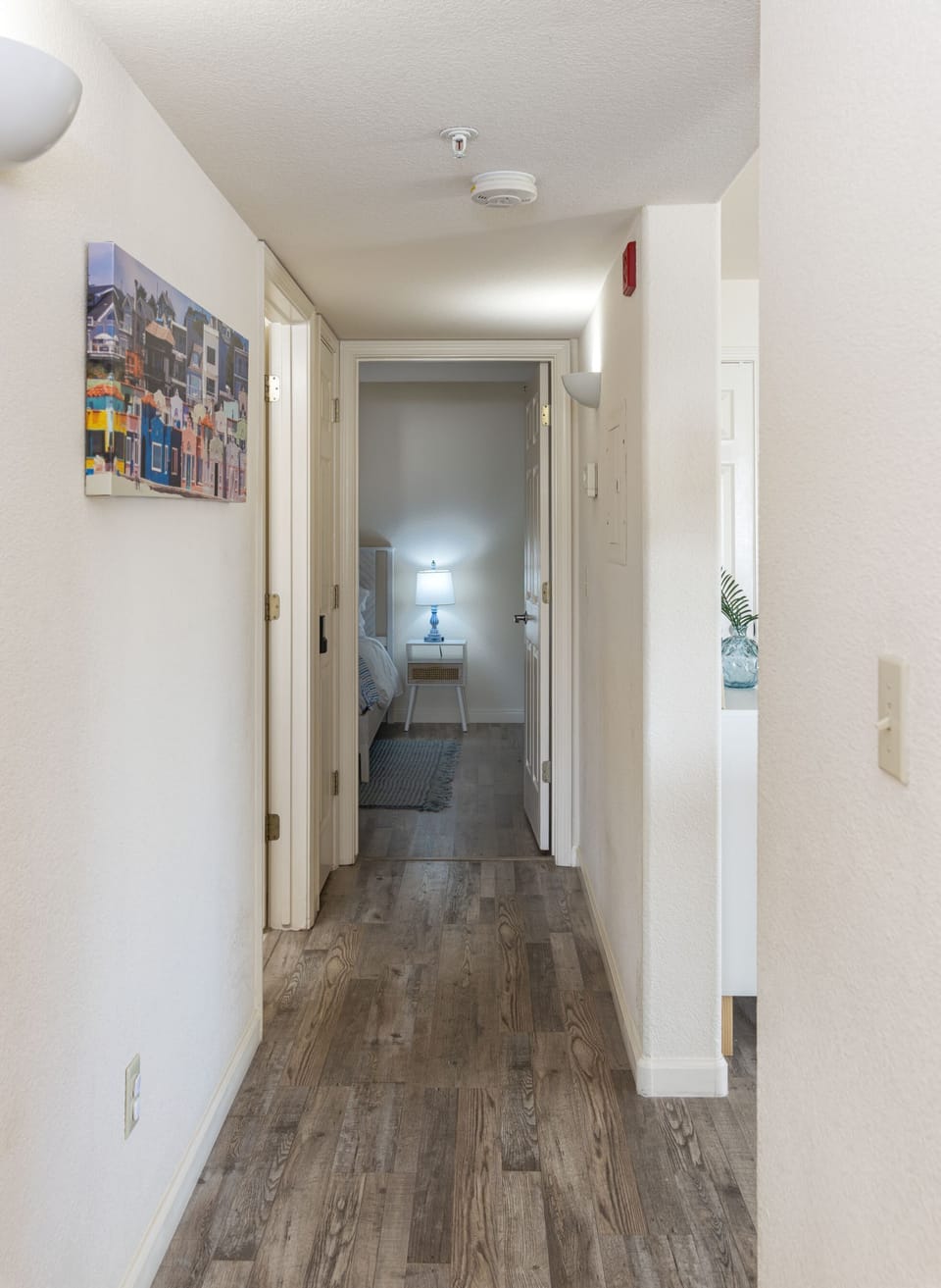 Hallway to Bedrooms and Bathrooms