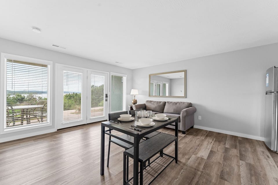 Living & Dining Area - Patio Access