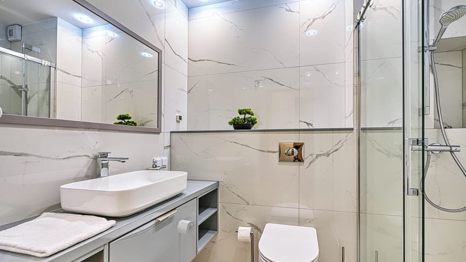 Apartment (3) | Bathroom | Shower, towels