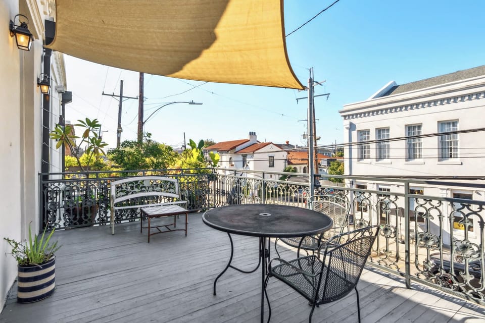 Private Balcony overlooking Famous Magazine Street