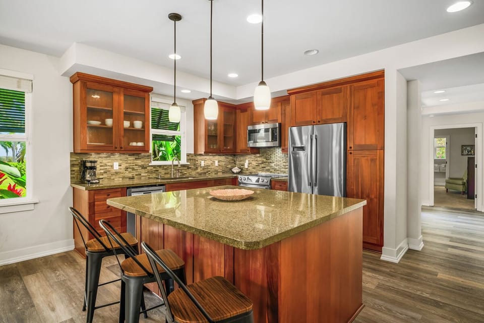 Kitchen Island with Bonus Seating