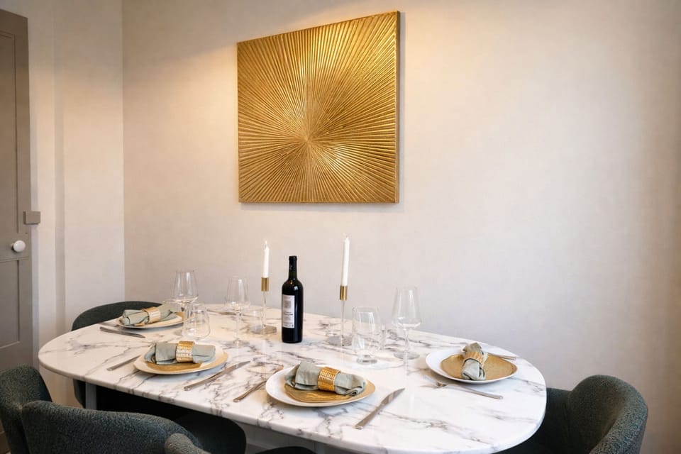Signature Apartment, Courtyard View | Private kitchen | Espresso maker, electric kettle, toaster, freezer