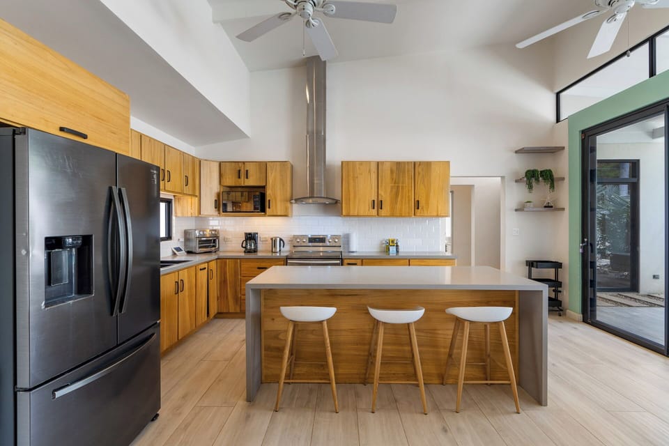 Villa, Patio, Garden View | Private kitchen