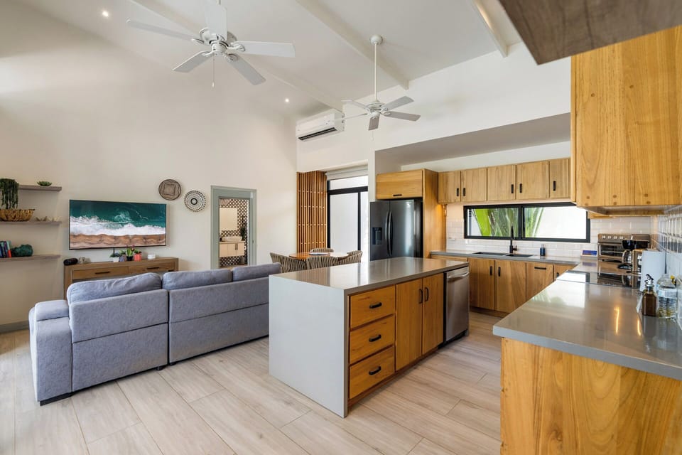 Villa, Patio, Garden View | Private kitchen