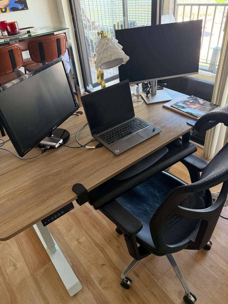 Work space - monitors included