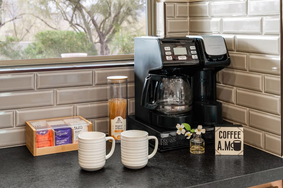 Coffee / Tea Bar & Morning Essentials
