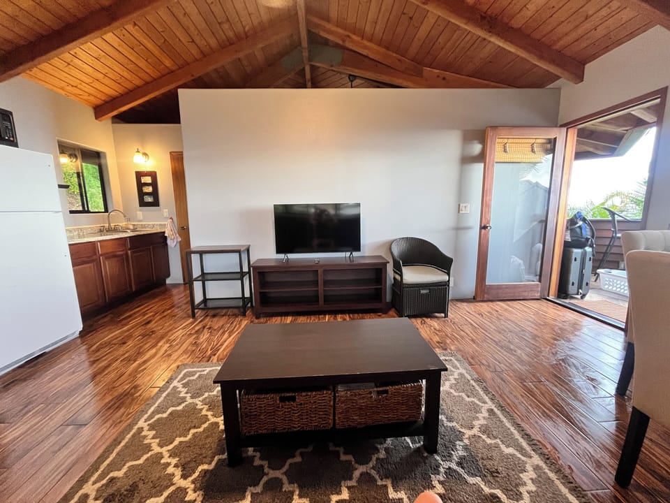 Living room with TV