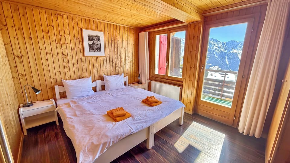 Family Quadruple Room, Balcony, Mountain View | Free cribs/infant beds, free WiFi, bed sheets