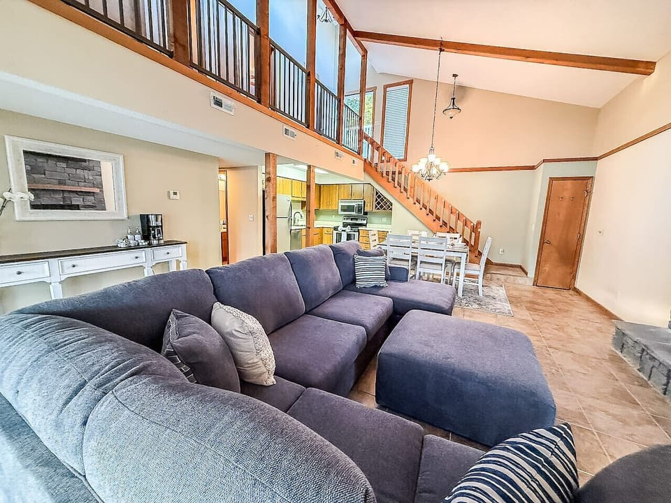 Movie nights, game days, or lake chats—the living room is made for connection.