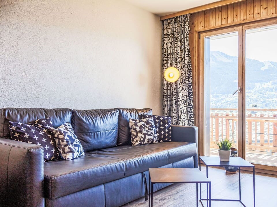 Interior Design, Furniture, Room, Apartment, Hardwood, Living Room, Wood Flooring, Wood Stain, Balcony, Couch