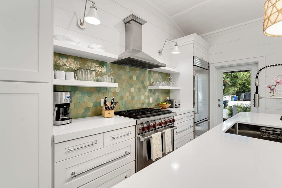 Renovated kitchen