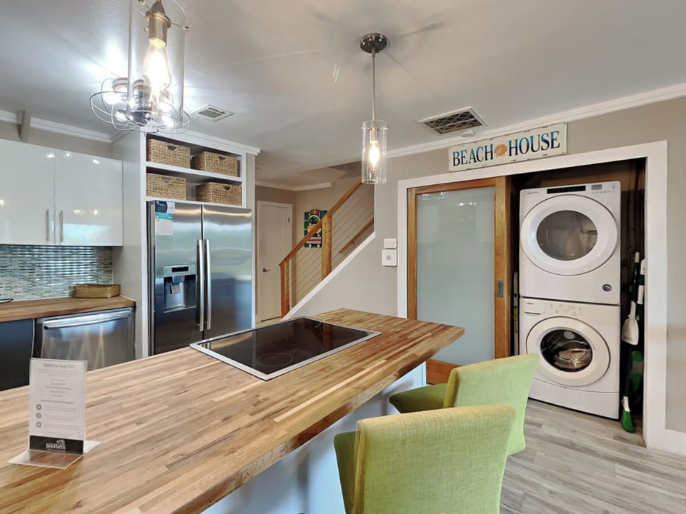 Kitchen and Laundry Closet - First Floor