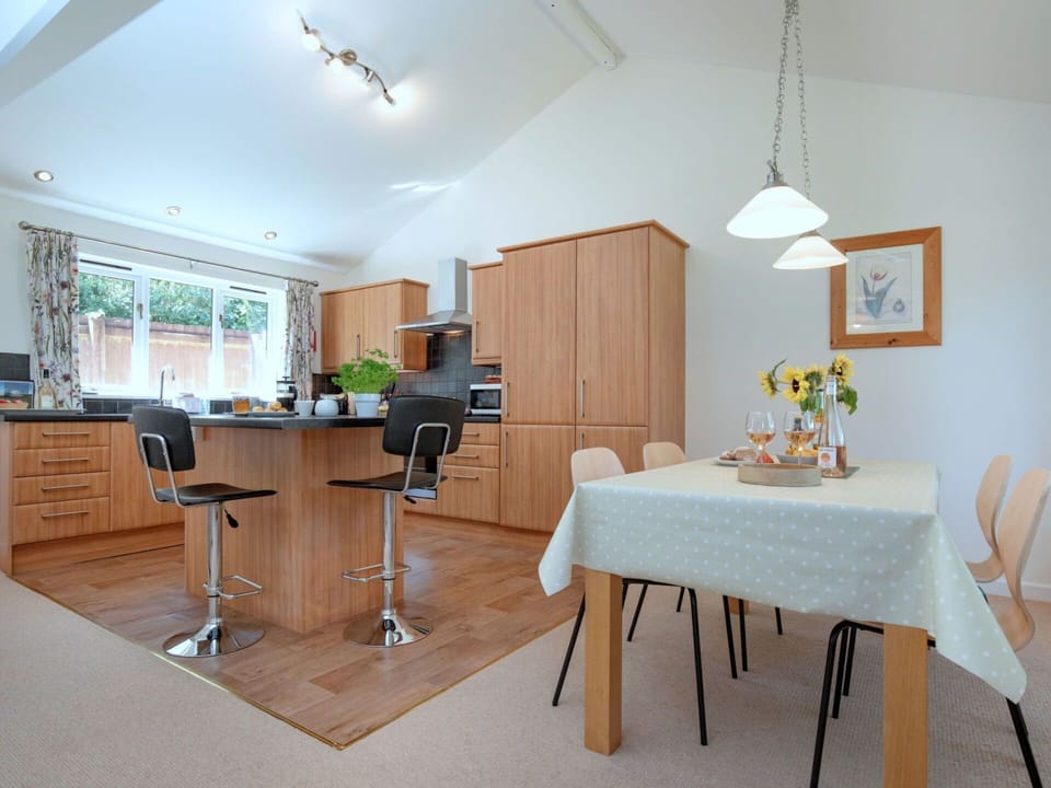 Furniture, Interior Design, Kitchen, Flooring, Wood, Chair, Countertop, Ceiling, Floor, Lighting