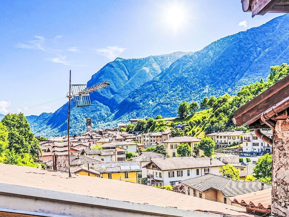 Mountainous Landforms, Mountain, Hill, Mountain Range, Highland, Hill Station, Valley, Village, Morning, Alps