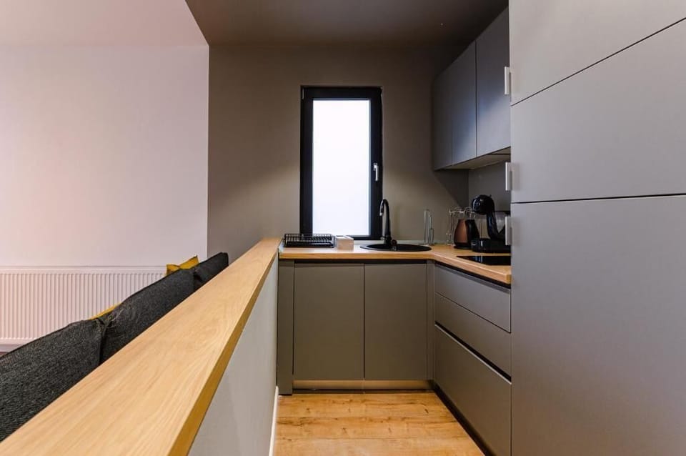 Hyperion | Private kitchen | Mini-fridge, microwave, espresso maker, electric kettle