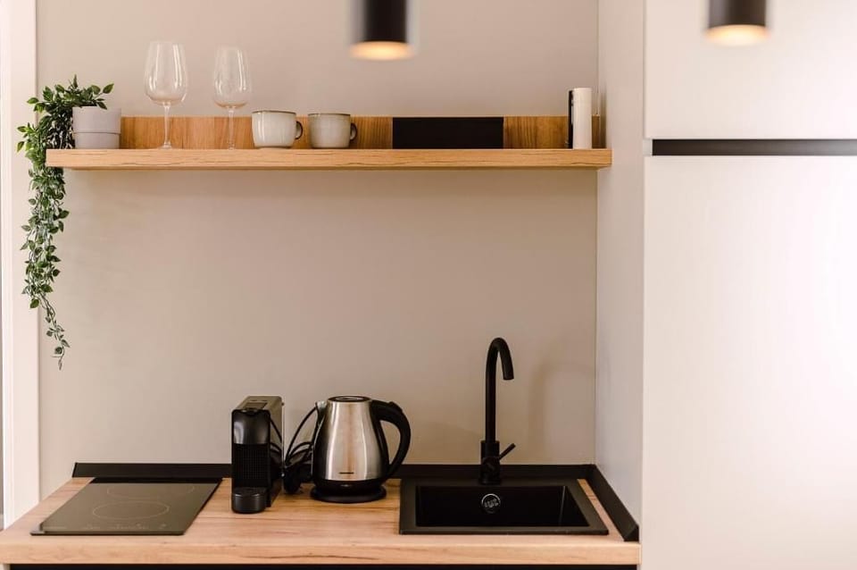 Deluxe Villa, Valley View | Private kitchen | Mini-fridge, microwave, espresso maker, electric kettle