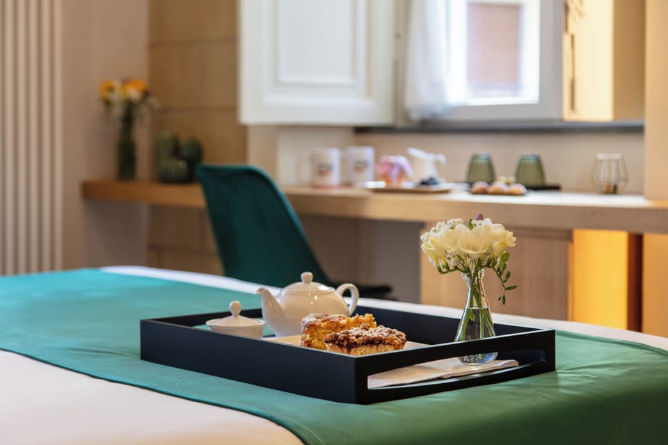 Deluxe Double Room, Balcony, City View | Minibar, desk, free WiFi, bed sheets