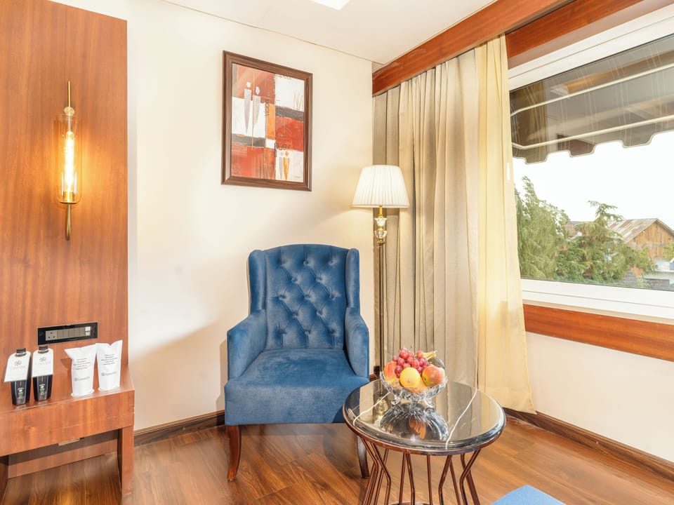 Premium Double Room, Mountain View | In-room safe, desk, laptop workspace, soundproofing