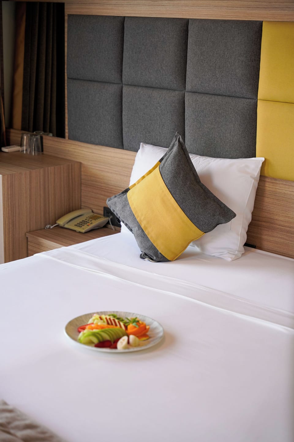 Premium bedding, minibar, in-room safe, soundproofing