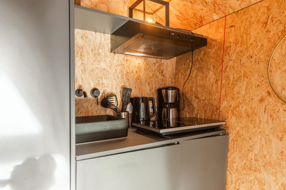 Vakantiepark Wiedense meren - Tiny house - Kitchen