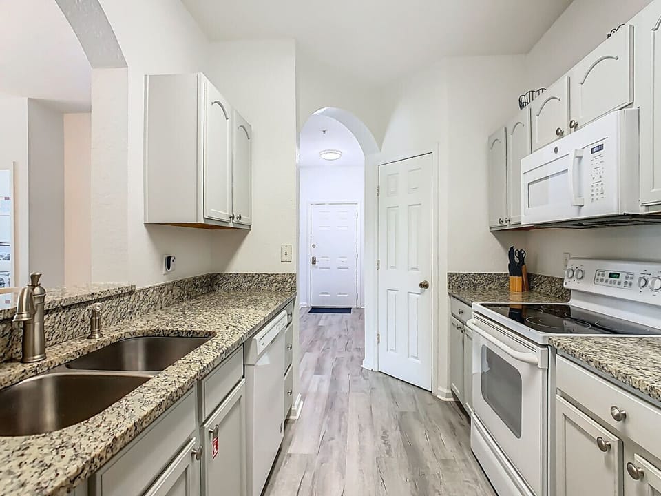 Feel at home cooking your favorite meals in our kitchen.
