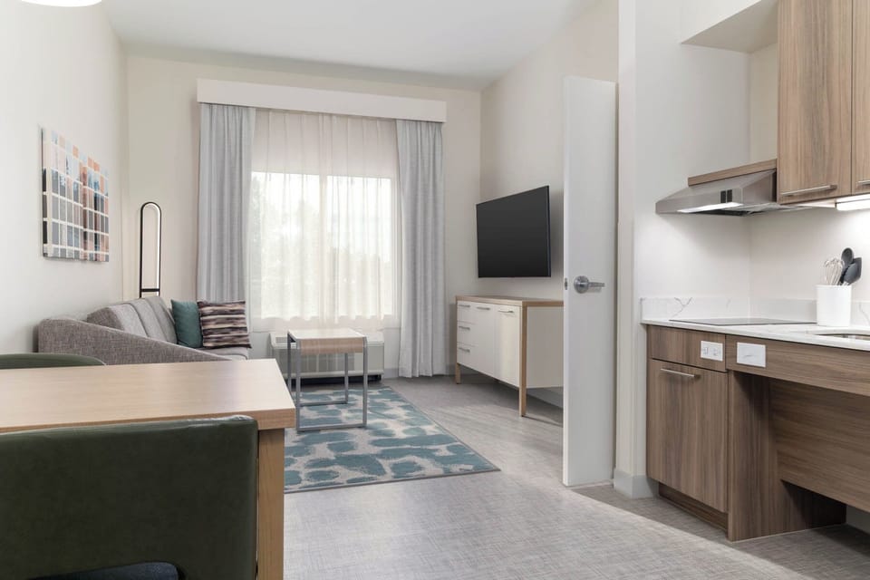 Studio, 2 Queen Beds, Accessible (Mobility & Hearing, Roll-in Shower) | In-room safe, iron/ironing board, free WiFi