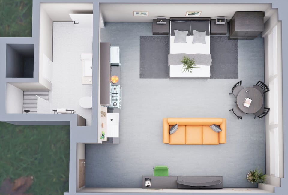 Classic Studio | Floor plan