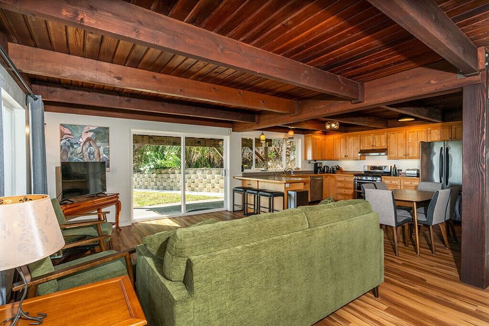 One great room makes for great family and friend gathering.