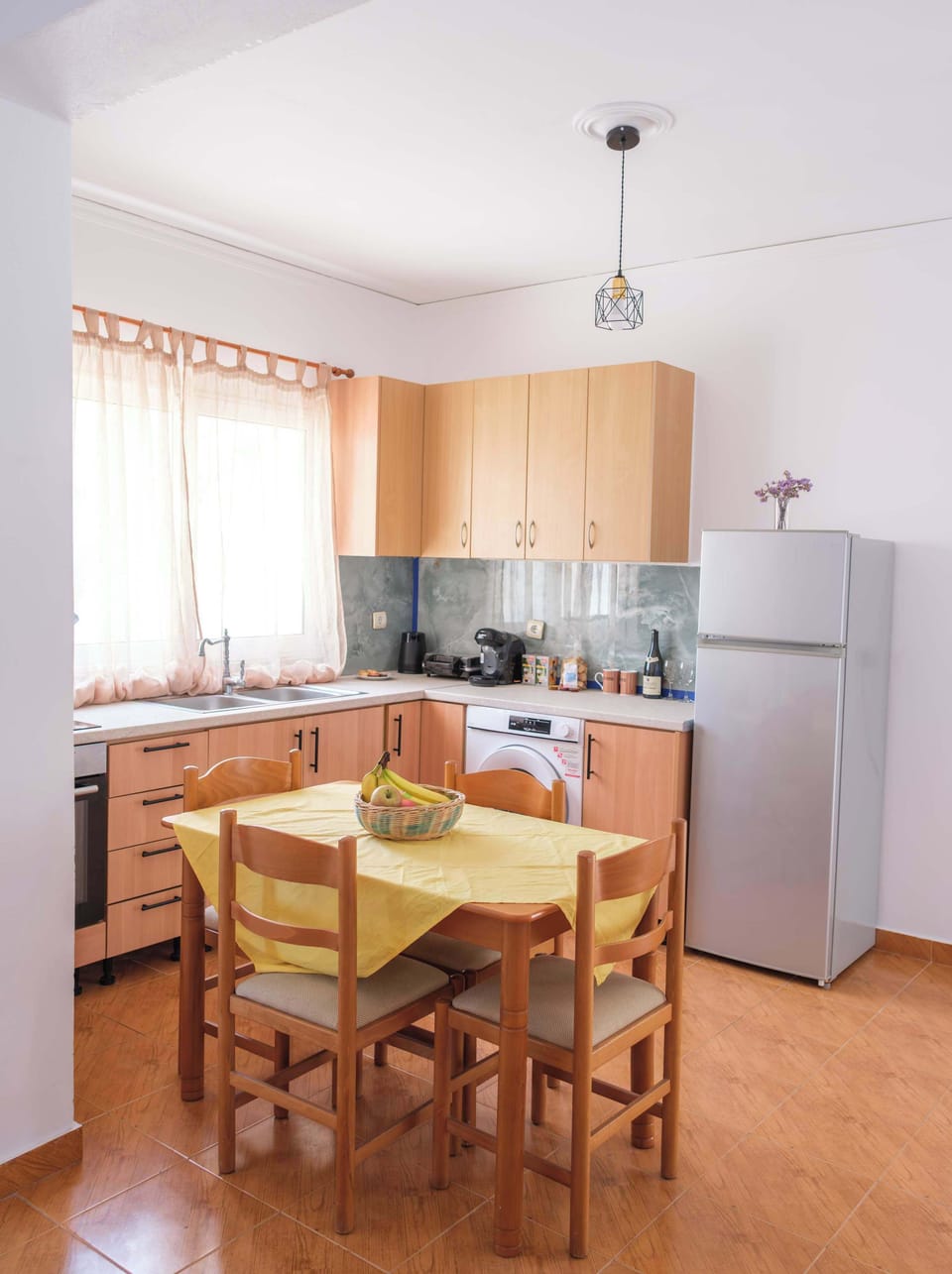 Dining Area and Kitchen with Modern Amenities