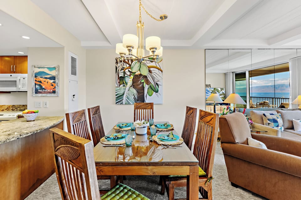 Gather, dine, and savor the moment. A welcoming dining area perfect for shared meals, morning coffee, and memories made in paradise