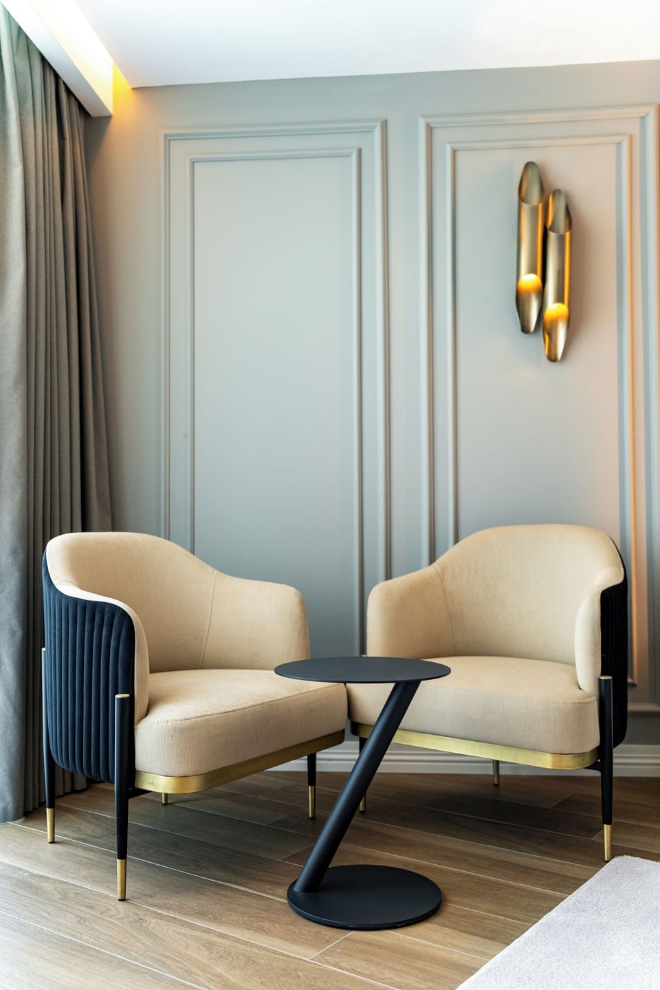 Junior Suite, Balcony, Sea View | Premium bedding, minibar, in-room safe, desk