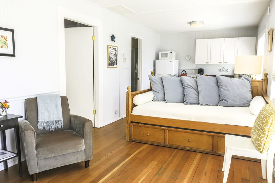 Heather Cottage | Living area | Flat-screen TV, fireplace