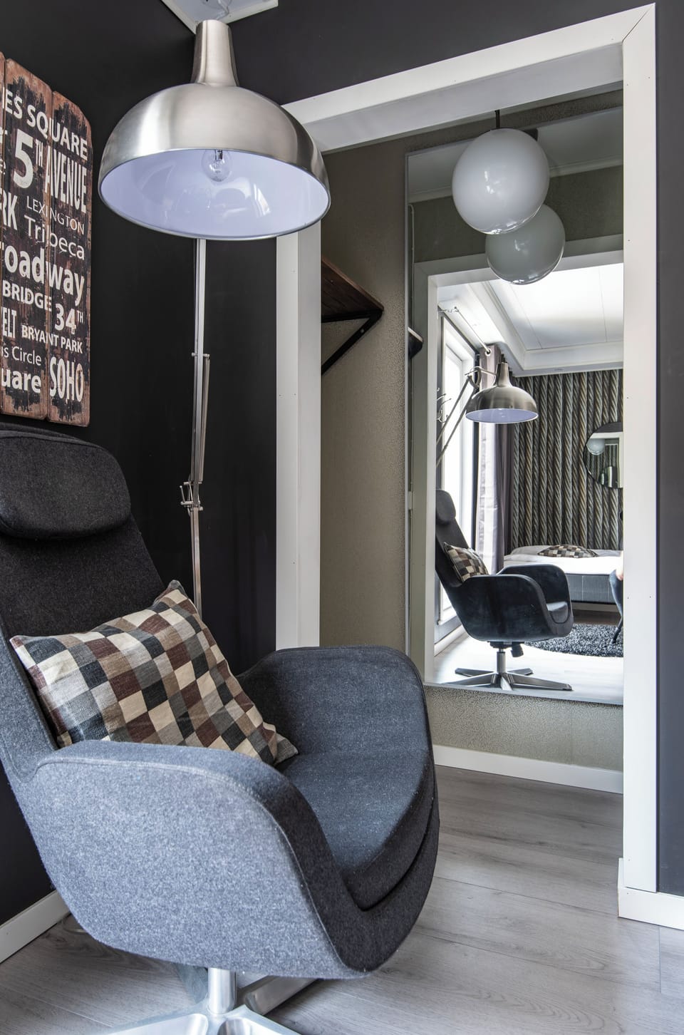 Single Room | Individually decorated, individually furnished, desk, laptop workspace