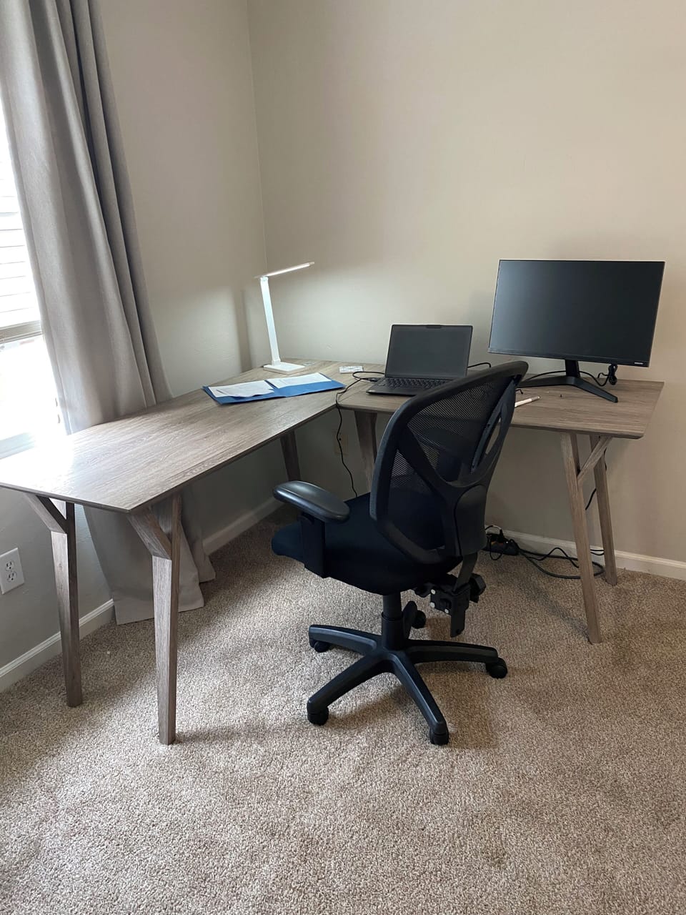 Second Bedroom with Designated Office Space, Monitor