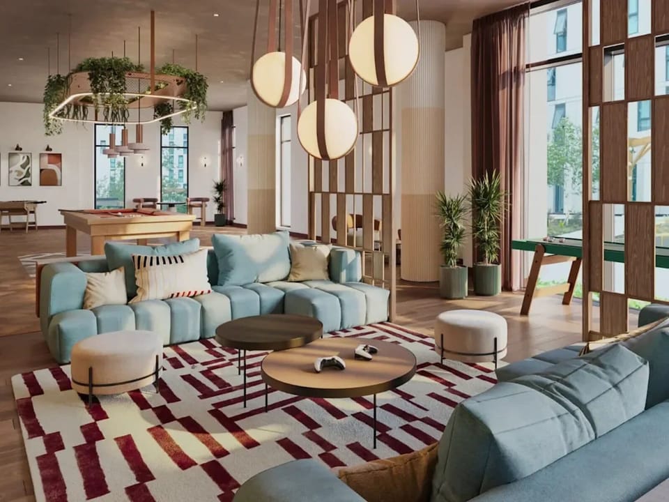 Lobby sitting area