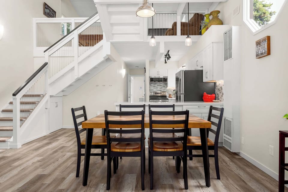 Living Room & Dining Area - Downstairs