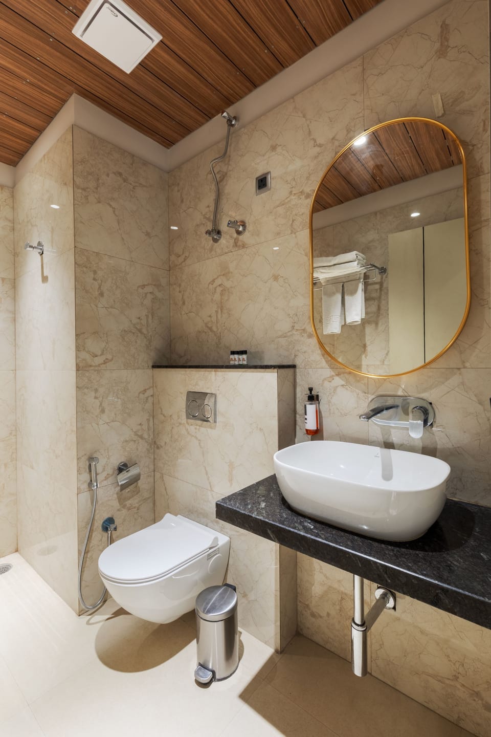 Premium Room, Park View | Bathroom | Shower, hair dryer, towels, soap