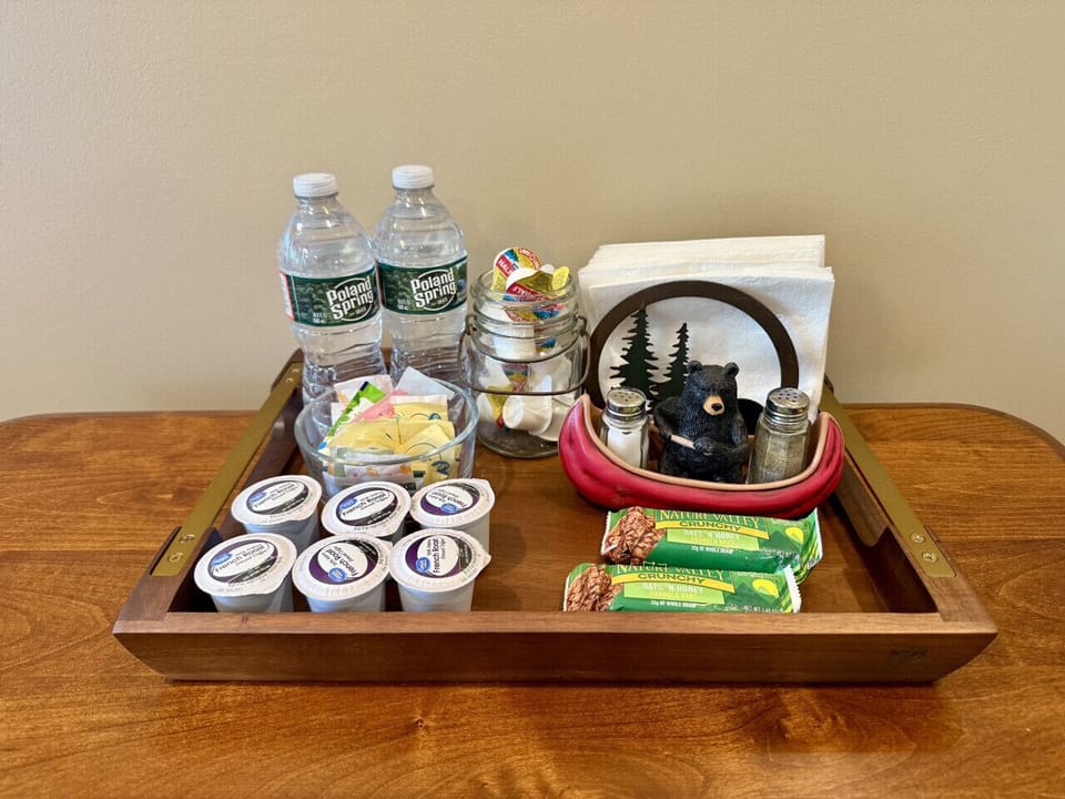 Complementary Coffee and snacks
