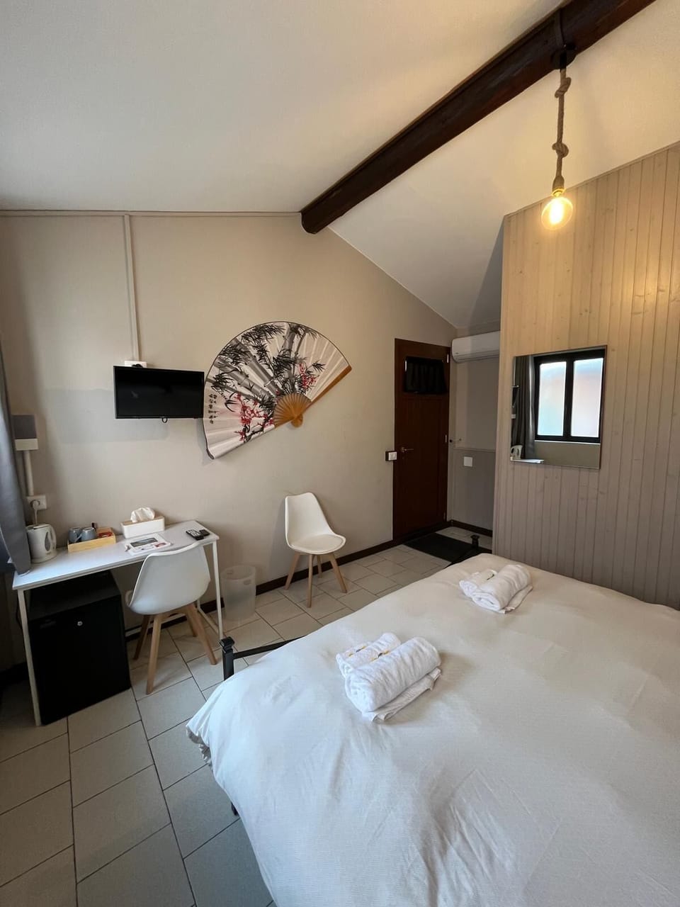 Economy Double Room, Courtyard View | Iron/ironing board, free WiFi