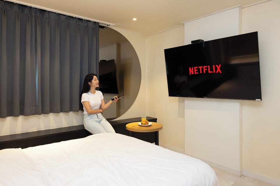 2PC Double Room, City View | Premium bedding, desk, blackout drapes, soundproofing