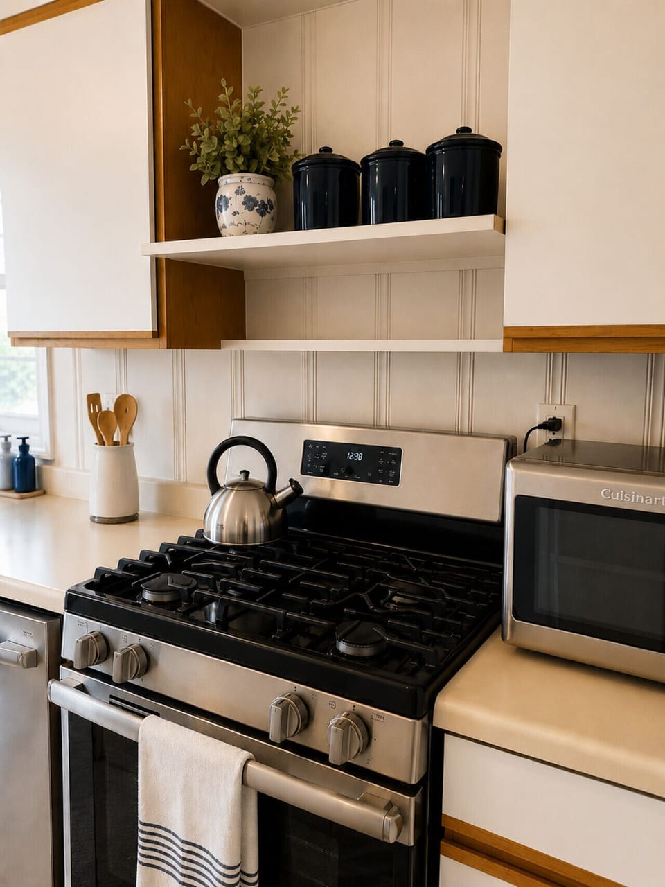 Well-equipped kitchen for easy meals at home.