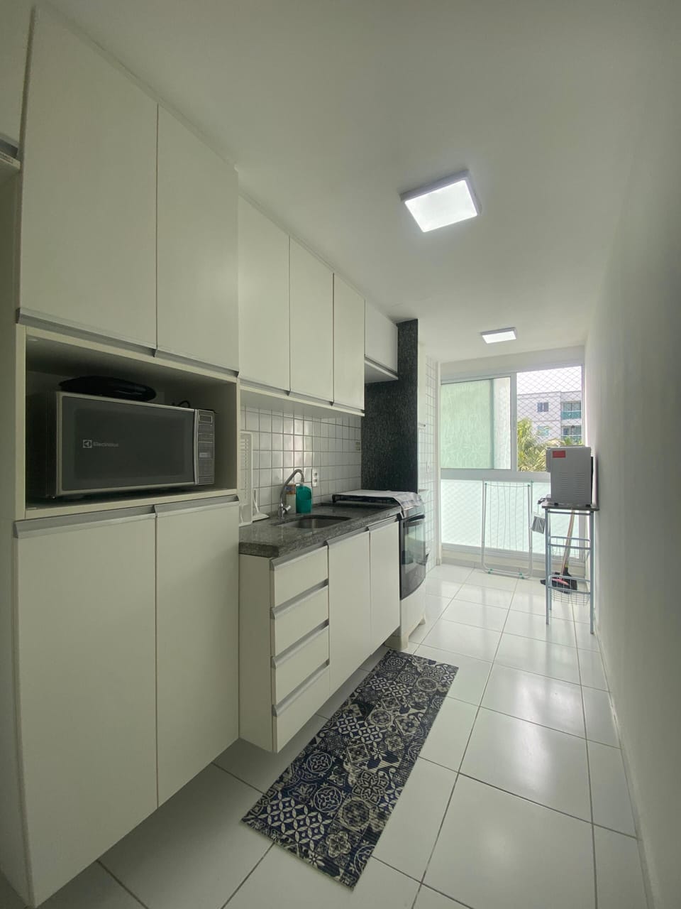 Apartment, Courtyard View | Private kitchen | Fridge, microwave, oven, stovetop