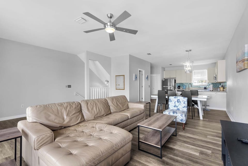 Comfortable living room seating