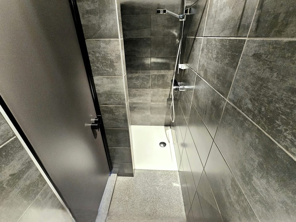 Twin Room | Bathroom | Shower, towels
