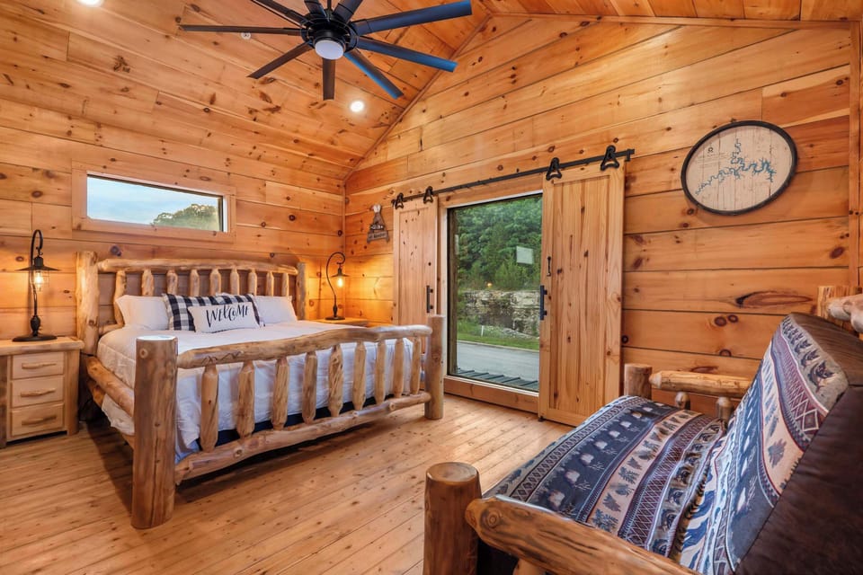 Retreat to the loft bedroom’s king bed or queen sleeper sofa to recharge