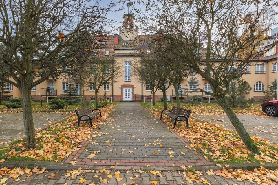 Unique property building. 