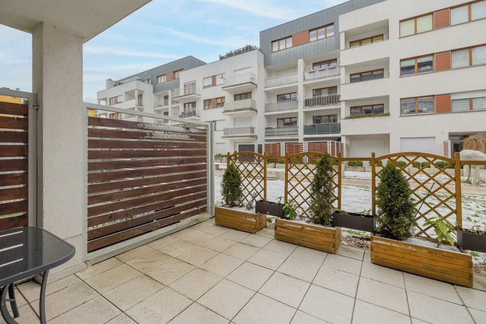 A spacious terrace that will allow you to enjoy the outdoors,