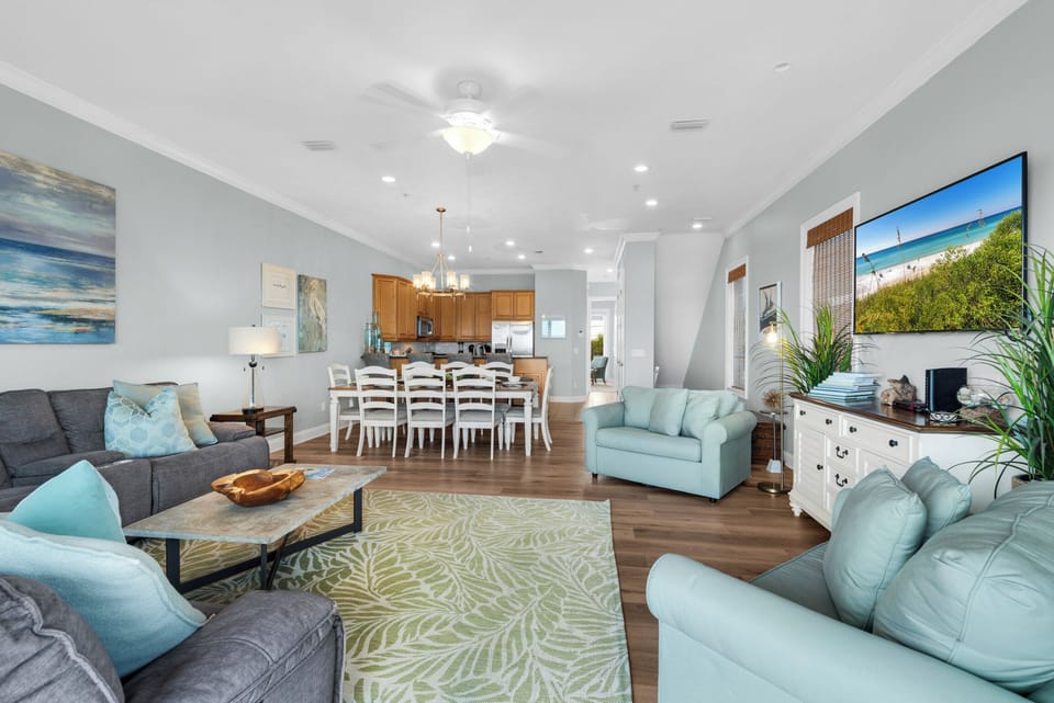 Spacious and open